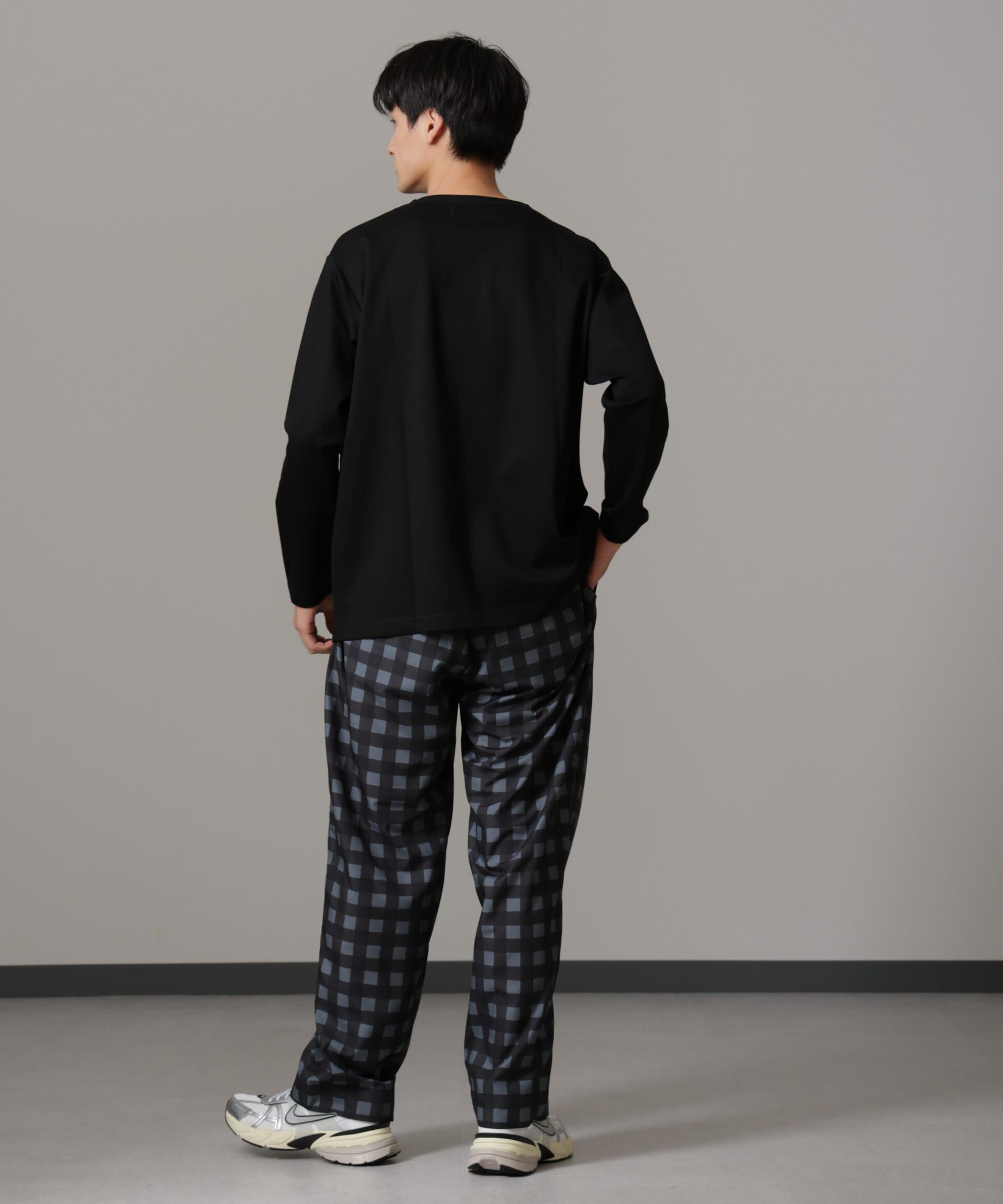 nano･universe「オリジナルパターンイージーパンツ」|チノ|