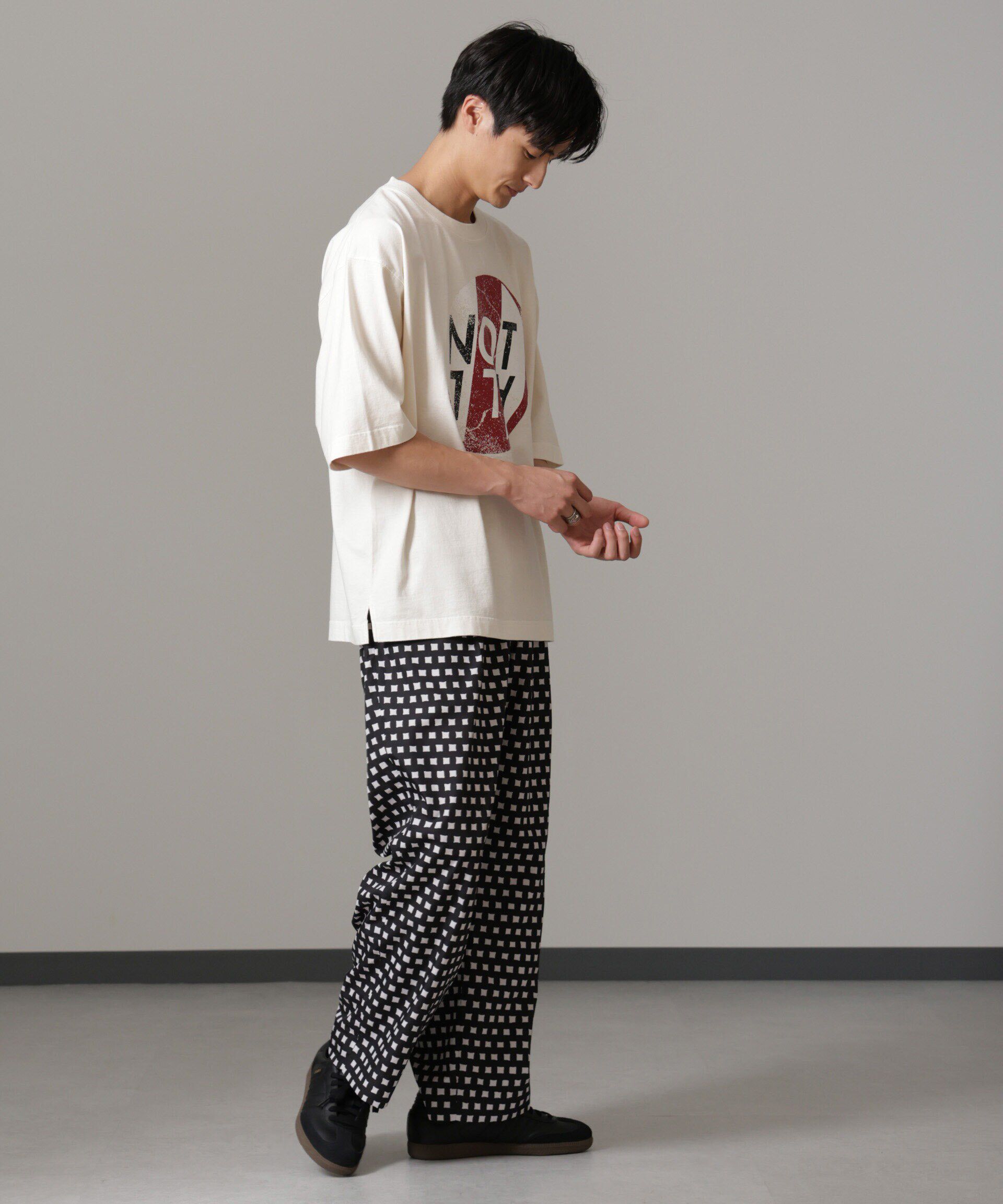 nano･universe「オリジナルパターンイージーパンツ」|チノ|