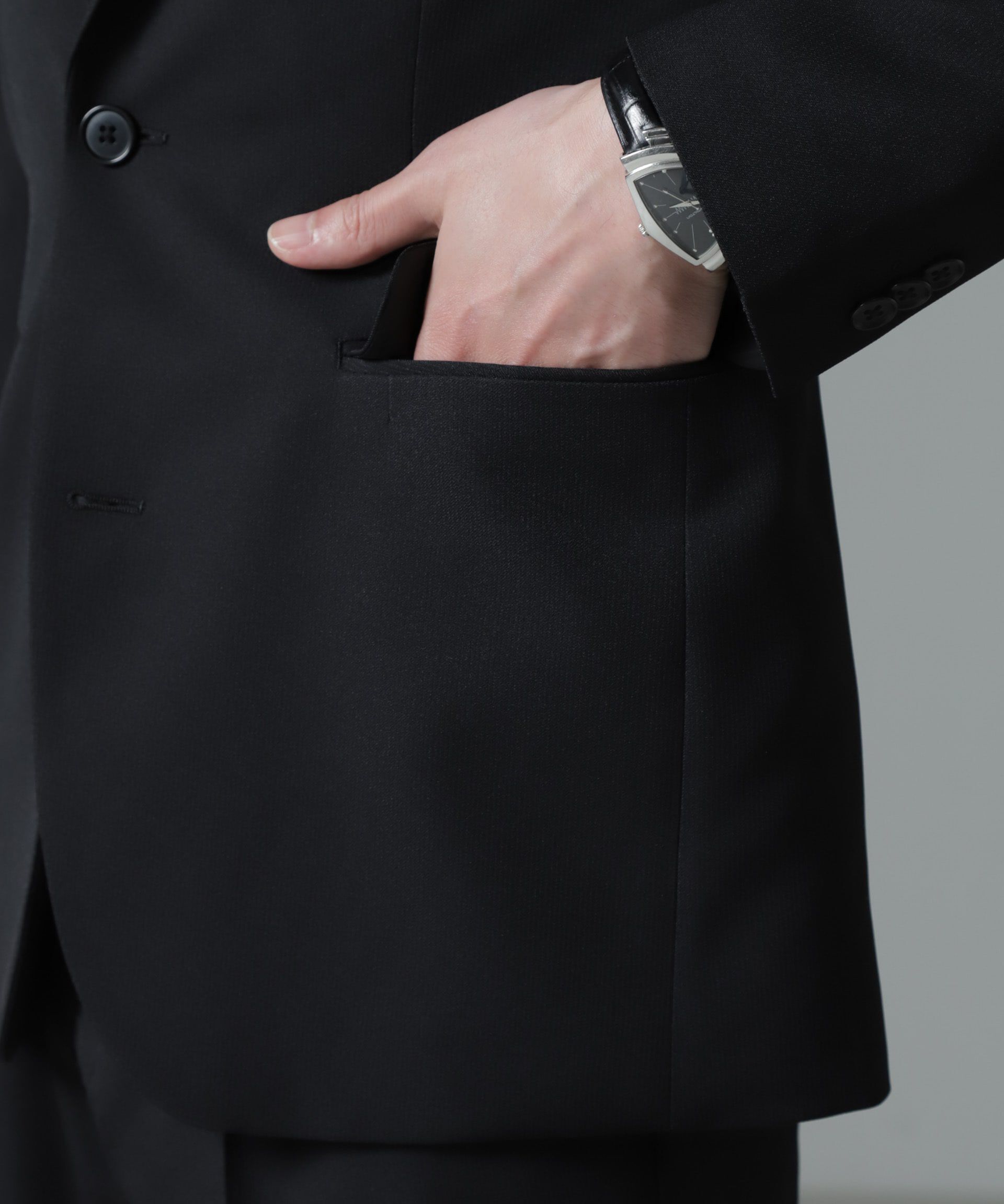 nano･universe「「Damerino」シャドーストライプセットアップ」|スーツ|