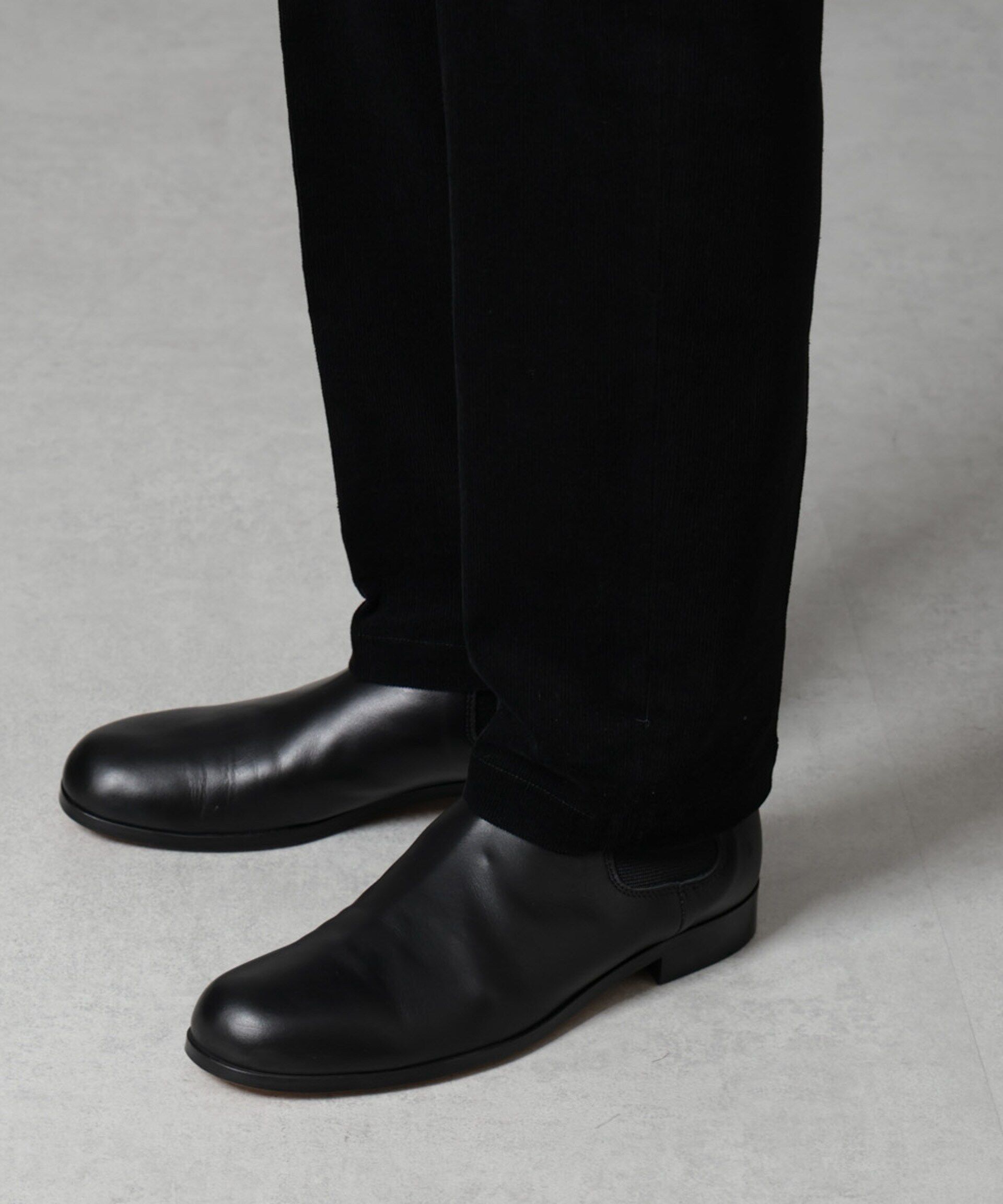 nano･universe「タックテーパードコーデュロイパンツ」|チノ|