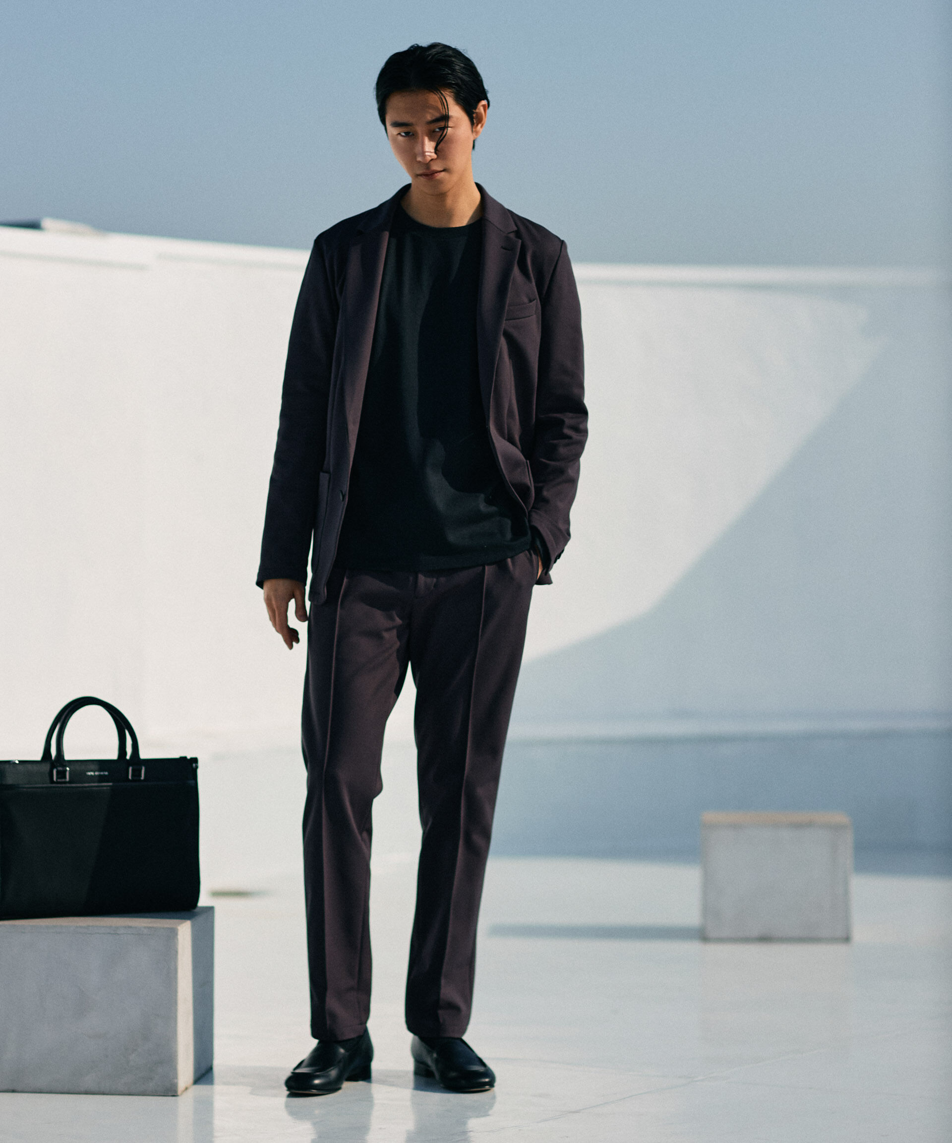 nano･universe「「N JACKET BASIC」TEXBRID(R)ポンチストレッチジャケット(セットアップ可)」|スーツ|