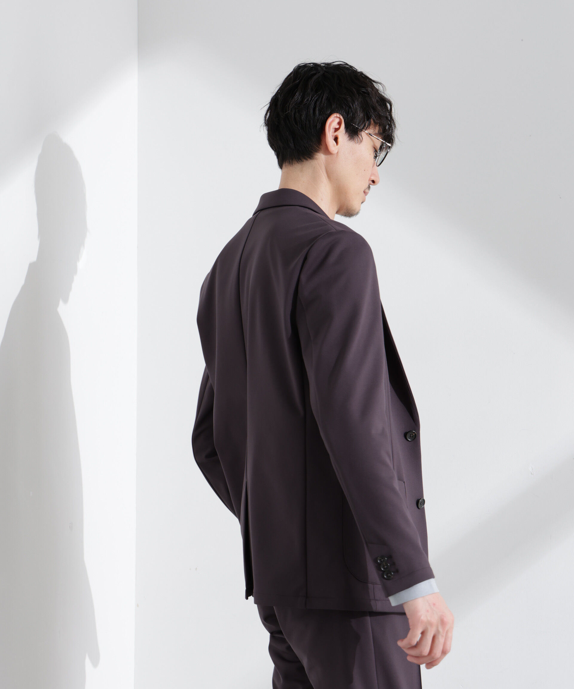 nano･universe「「N JACKET BASIC」TEXBRID(R)ポンチストレッチジャケット(セットアップ可)」|スーツ|