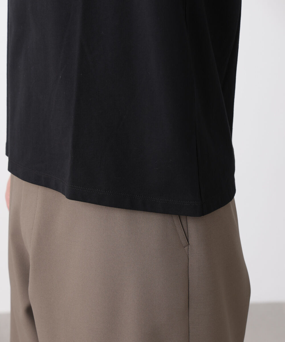 nano･universe「WEB限定/ジャケT(R) Vネック 半袖」|Tシャツ・カットソー|