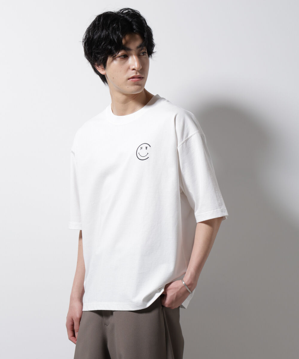 nano･universe「「MOFFISIE」2.0オリジナルプリント Tシャツ 半袖」|Tシャツ・カットソー|