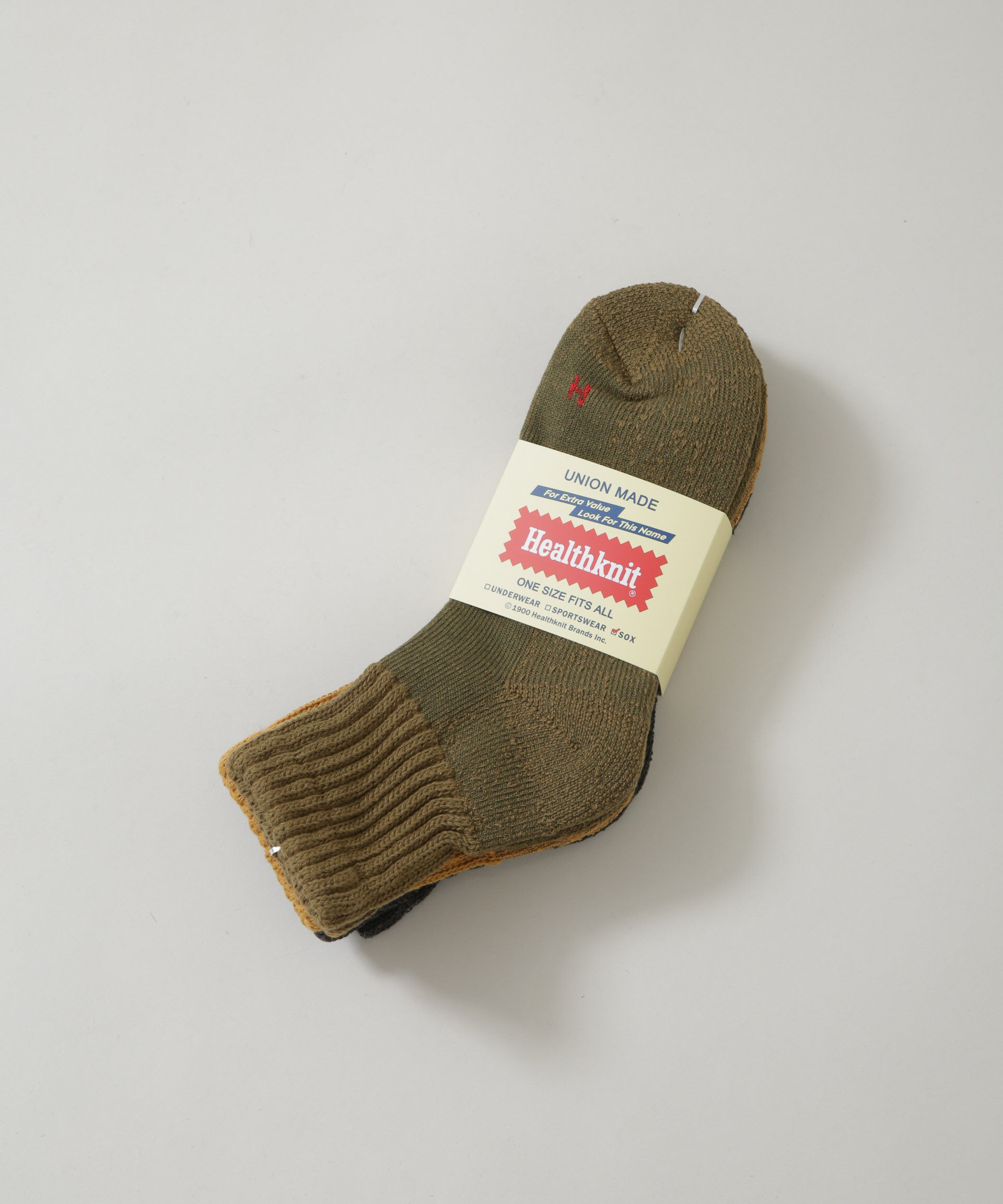 nano･universe「Healthknit/シンカーカラー無地 ソックス 3足セット」|ソックス|