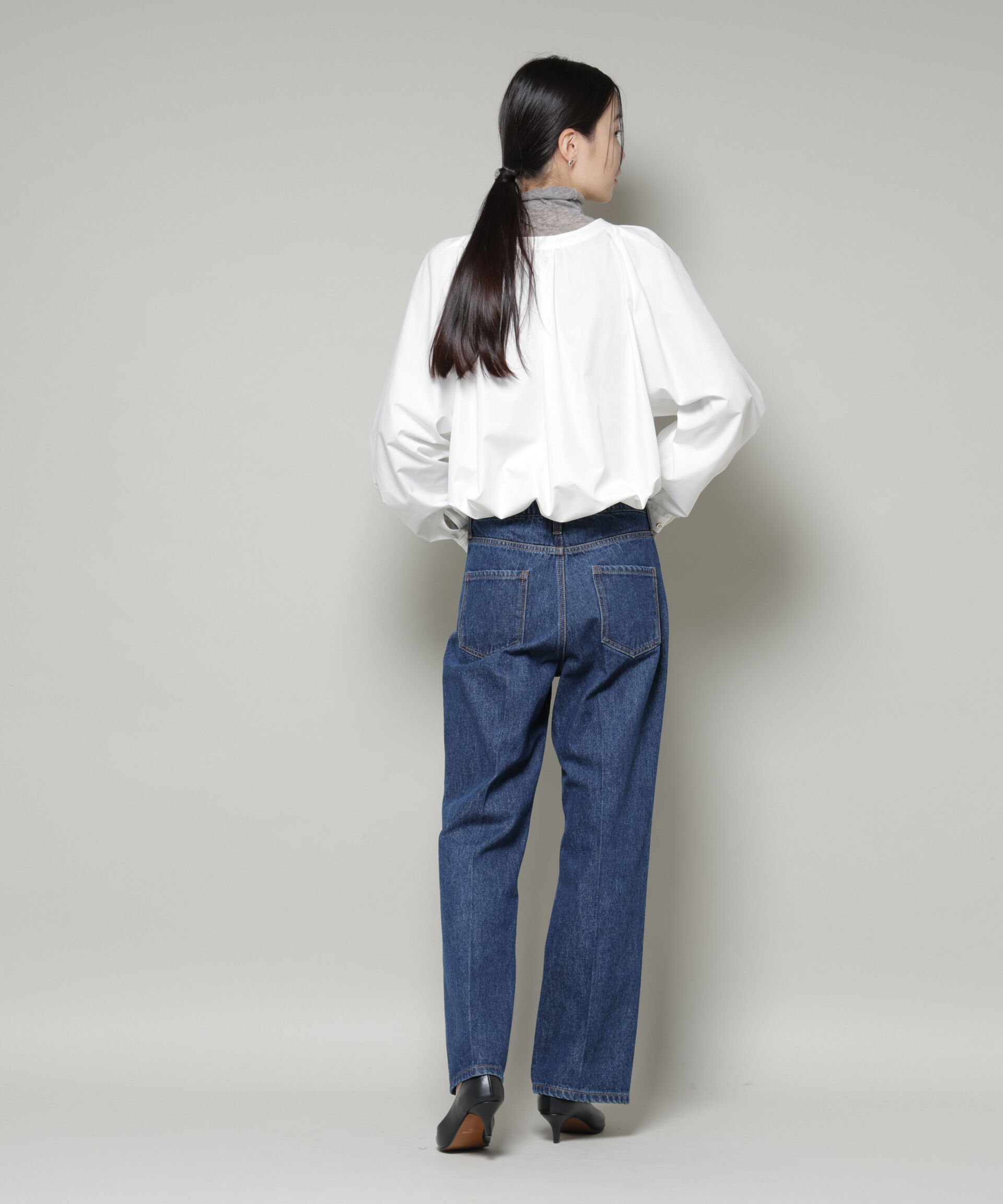 nano･universe「前後2wayラグランスリーブデザインブラウス」|シャツ・ブラウス|