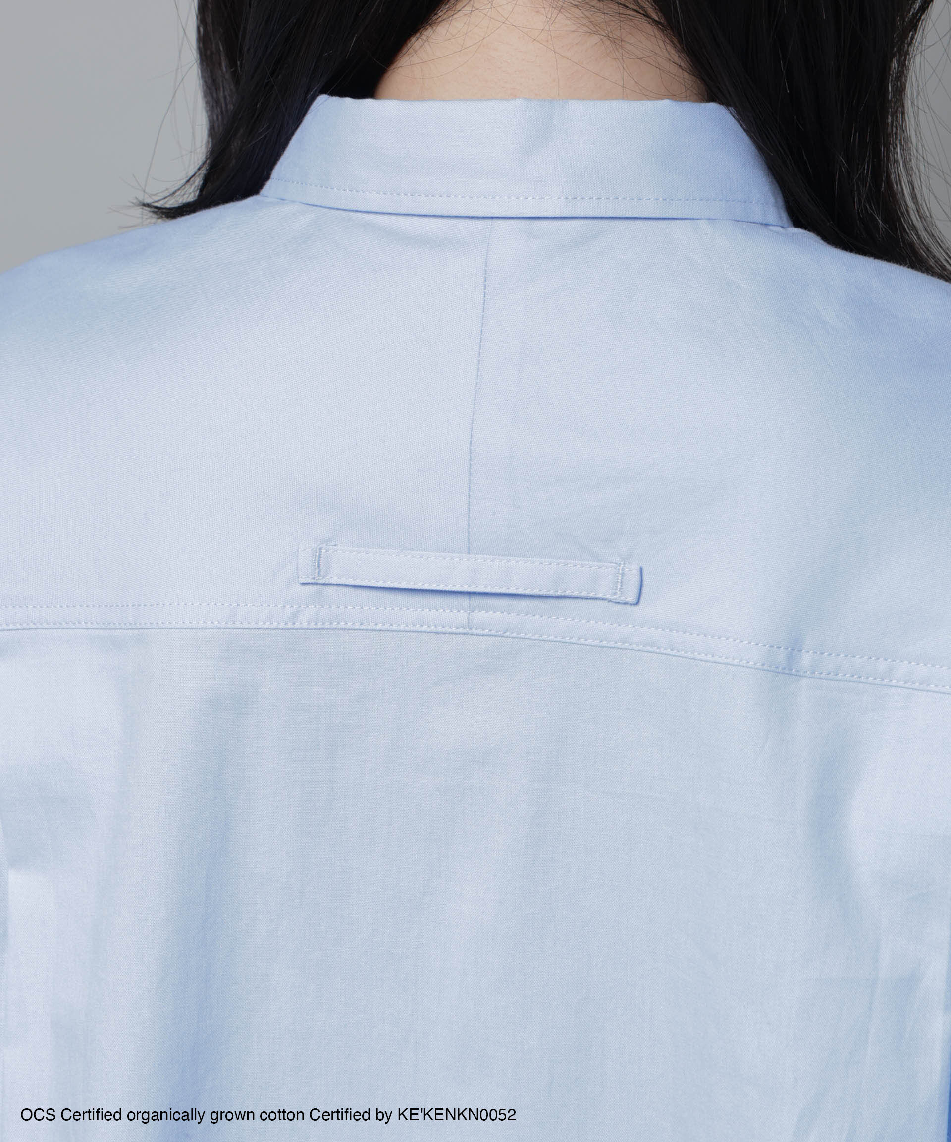 nano･universe「オーガニックコットンオックスフォードシャツ ( OCS )」|シャツ・ブラウス|