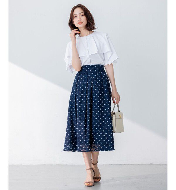 組曲「【洗える】ブラウスライクジャージーポンチョライク カットソー」|Tシャツ・カットソー|