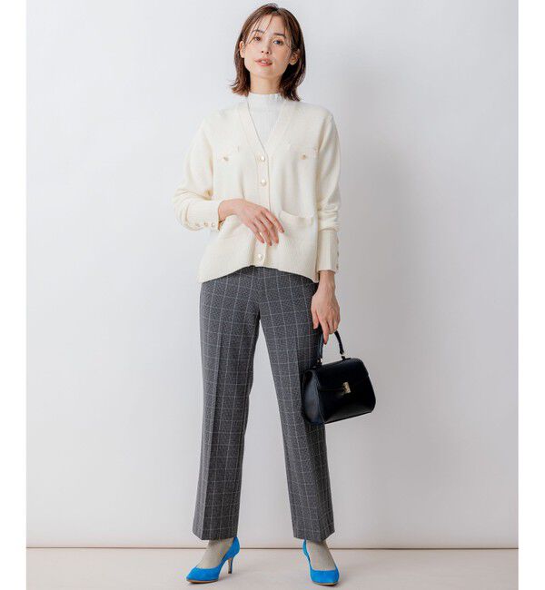 組曲「【WEB限定】ウールカシミヤミックス カーディガン」|カーディガン|