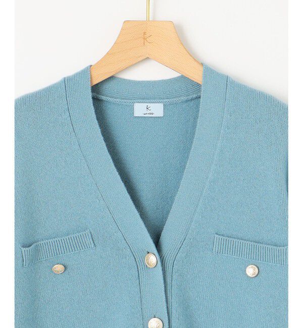 組曲「【WEB限定】ウールカシミヤミックス カーディガン」|カーディガン|