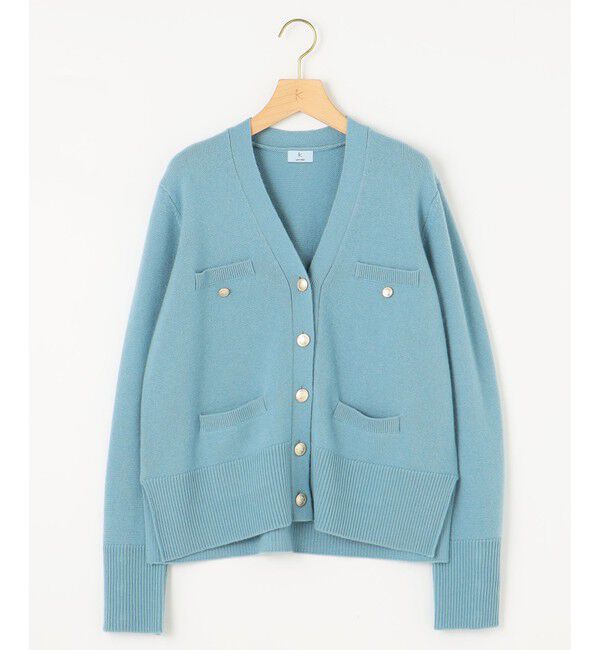 組曲「【WEB限定】ウールカシミヤミックス カーディガン」|カーディガン|