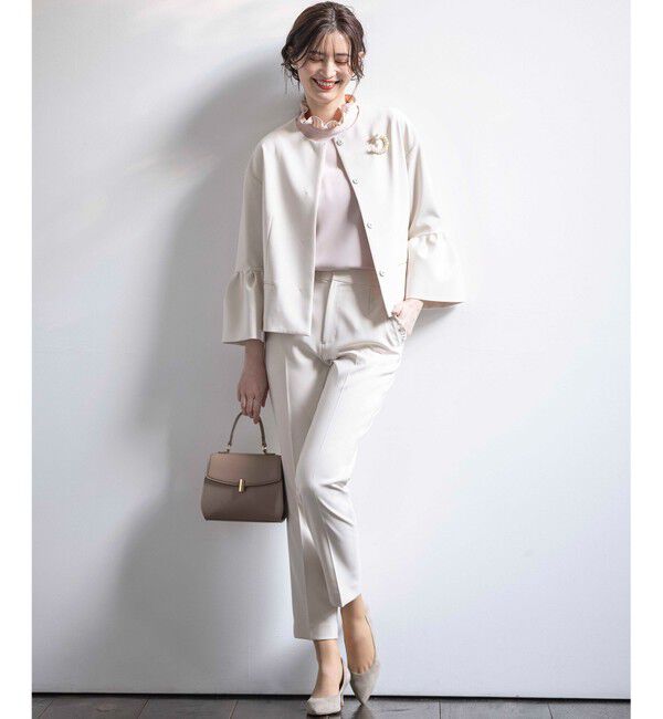 組曲「【KUMIKYOKU NAVY】ジョーゼットシフォン ブラウス」|シャツ・ブラウス|