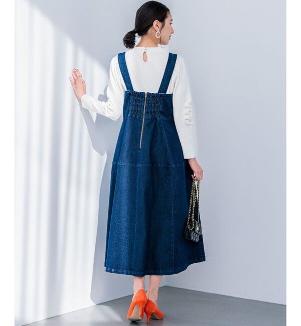 組曲「ライトデニム ジャンスカ」|ジャンパースカート|