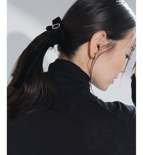 組曲「【好評につき追加販売】ベルベットリボンヘアクリップ」|その他|