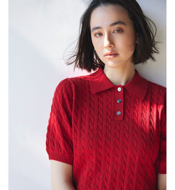 組曲「ポロ襟 ニットプルオーバー」|ニット・セーター|