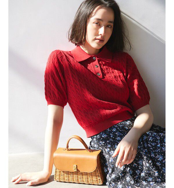 組曲「ポロ襟 ニットプルオーバー」|ニット・セーター|