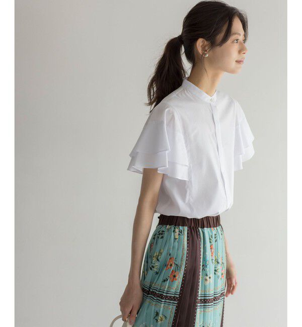 組曲「コットンレーヨンシャーティング ブラウス」|シャツ・ブラウス|