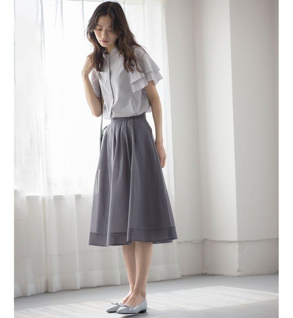 組曲「コットンレーヨンシャーティング ブラウス」|シャツ・ブラウス|