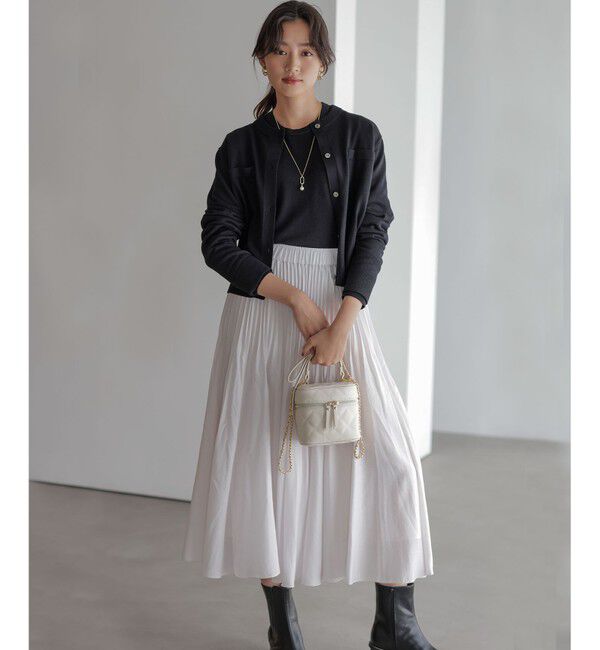 組曲「【加藤ローサさん着用】アンティークオーガンプリーツ スカート」|スカート|