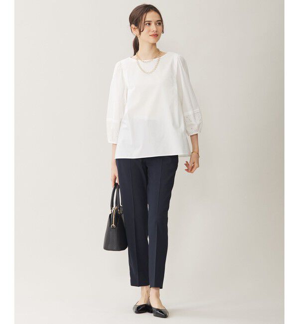 自由区「【セットアップ対応・UVカット・接触冷感・洗える】ライトストレッチテーパード パンツ」|その他|