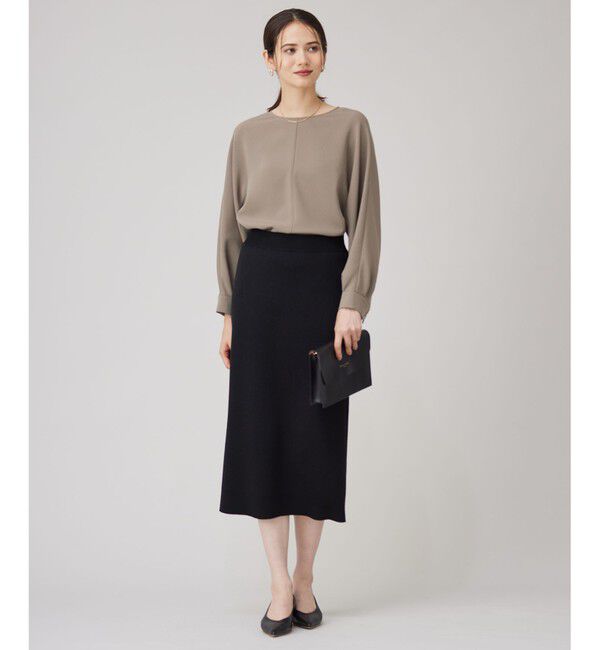 自由区「【洗える】ハイツイストプルオーバー ブラウス」|シャツ・ブラウス|