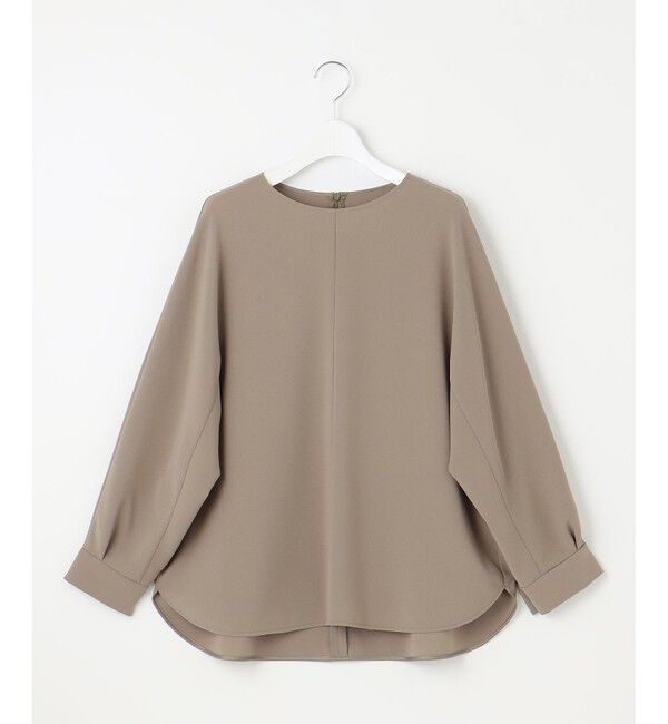 自由区「【洗える】ハイツイストプルオーバー ブラウス」|シャツ・ブラウス|