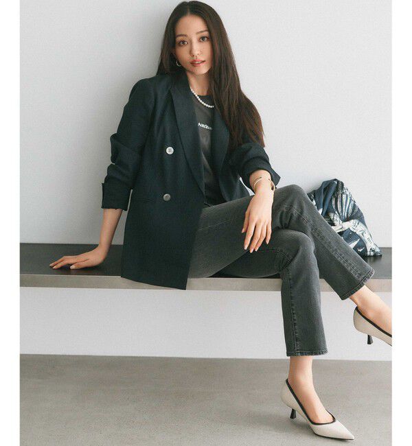 23区「【CLASSY.6月号掲載】23区DENIM ボーイフィット パンツ」|デニム|