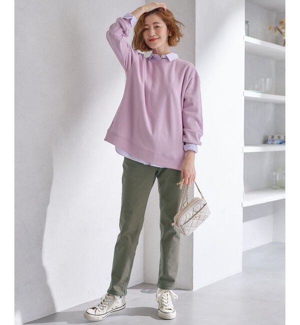 23区「【CLASSY.6月号掲載】23区DENIM ボーイフィット パンツ」|デニム|