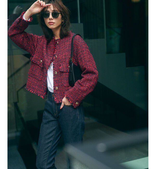 23区「【CLASSY.6月号掲載】23区DENIM ボーイフィット パンツ」|デニム|