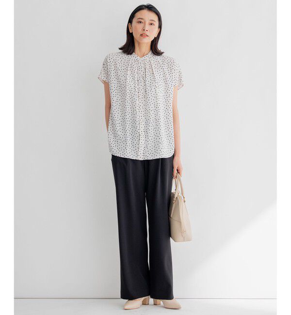 23区「【WEB限定/洗える】2WAYストレッチツイル ワイドパンツ」|その他|