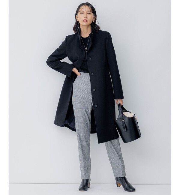 23区「ウールカシミヤビーバー スタンドカラー コート」|その他|