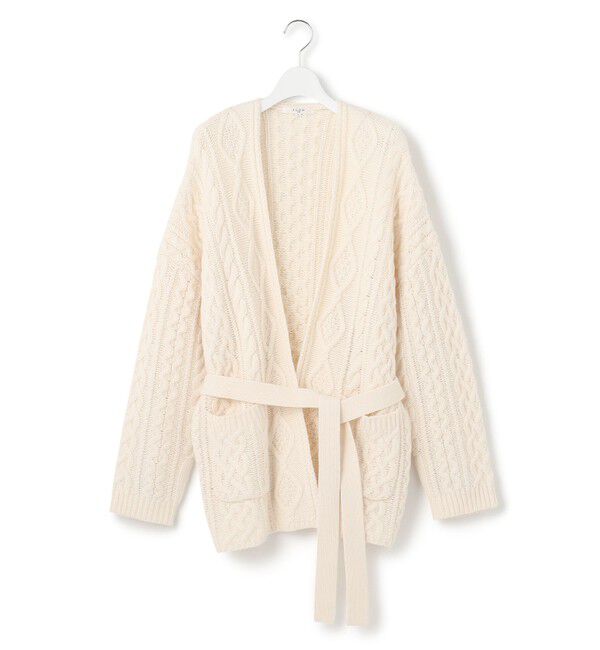 23区「【SLOW/一部店舗限定】アランニット カーディガン」|カーディガン|