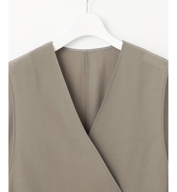 23区「【洗える】シアーマットクロス ジレ」|その他|