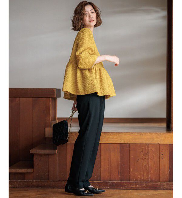 23区「【洗える】ドライ2WAYストレッチ テーパードパンツ」|その他|