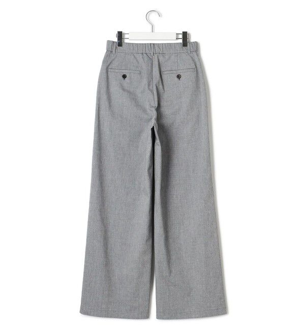 23区「【洗える】スラブツイルストレッチ ワイド パンツ」|その他|
