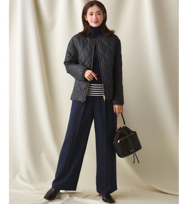 23区「スエード コンビ ドロスト バッグ」|ショルダー・メッセンジャー|