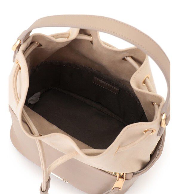 23区「スエード コンビ ドロスト バッグ」|ショルダー・メッセンジャー|