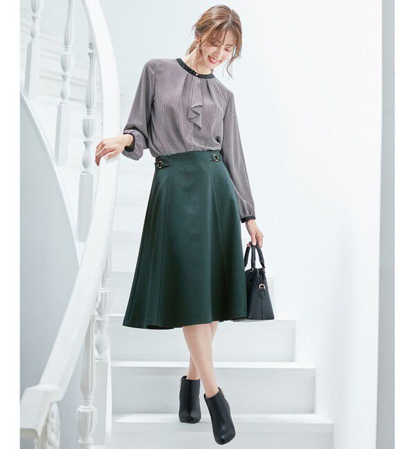 ANY SIS「【洗える】サイドバックルライト スカート」|スカート|