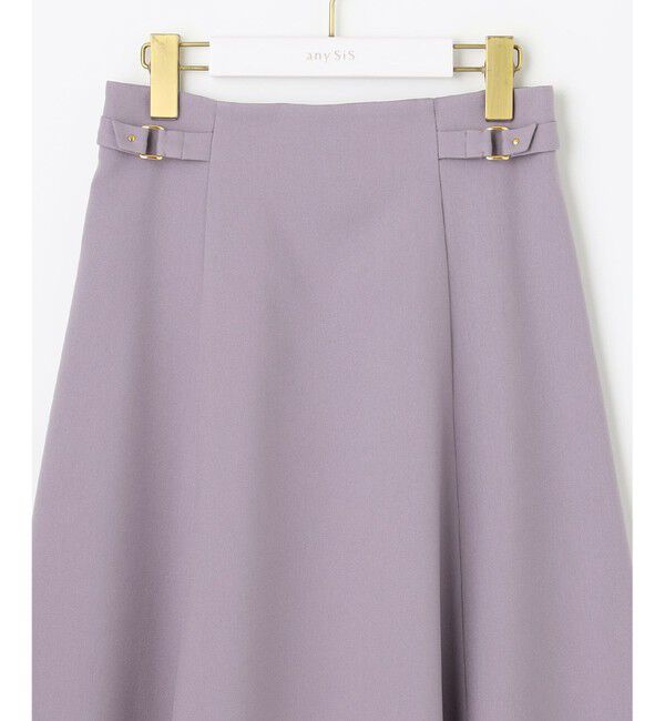 ANY SIS「【洗える】サイドバックルライト スカート」|スカート|