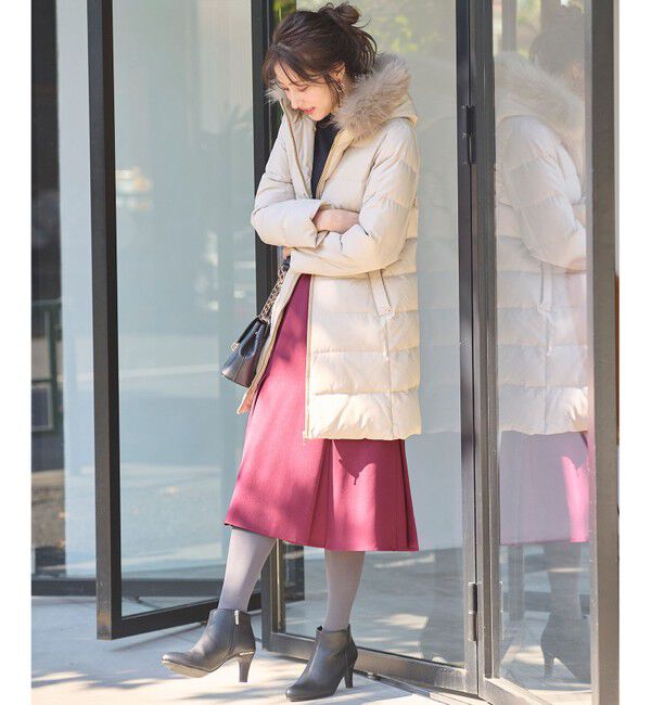 any SiS「【洗える】タックマーメイド スカート」|スカート|