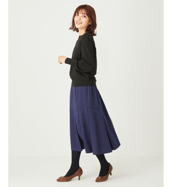 any SiS「【洗える】タックマーメイド スカート」|スカート|