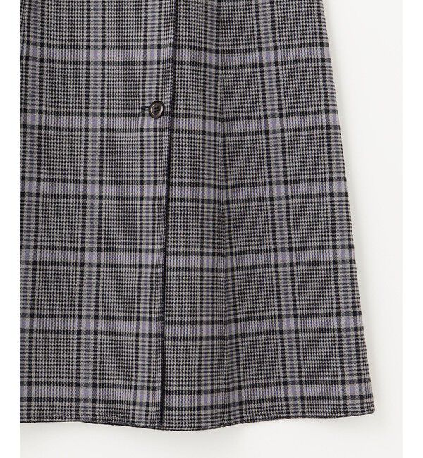 any SiS「【美人百花10月号掲載】リバーシブルチェックラップ ワンピース」|ワンピース|