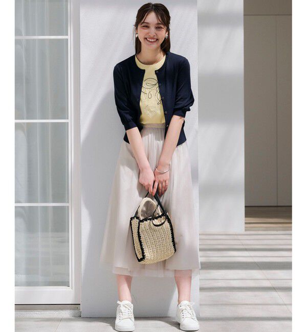 any SiS「【接触冷感 / UVケア】ハーフスリーブ カーディガン」|カーディガン|