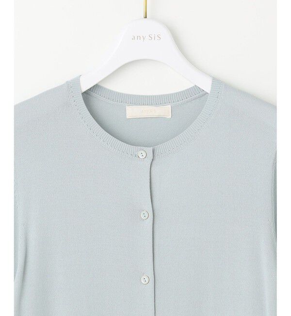 any SiS「【接触冷感 / UVケア】ハーフスリーブ カーディガン」|カーディガン|