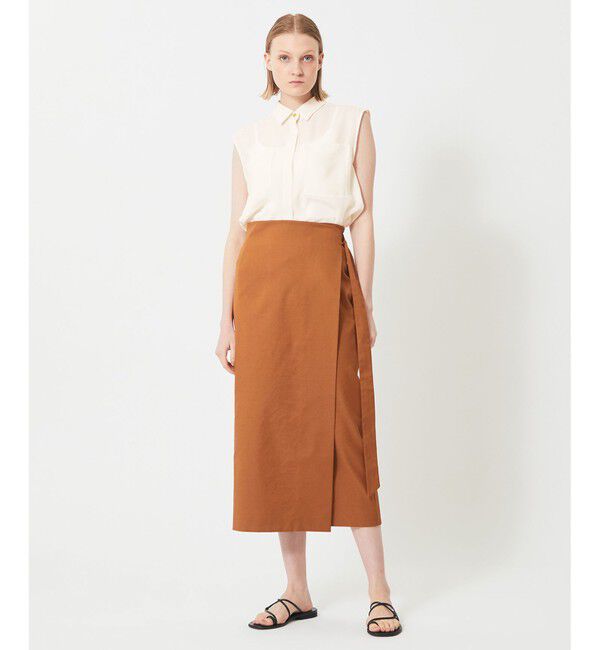 BEIGE,「IVY / ラップスカート」|スカート|