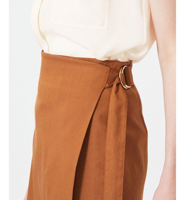 BEIGE,「IVY / ラップスカート」|スカート|