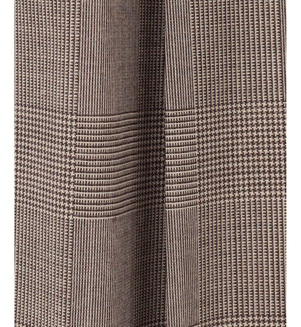 BEIGE,「【洗える】MER / グレンチェックパンツ」|その他|