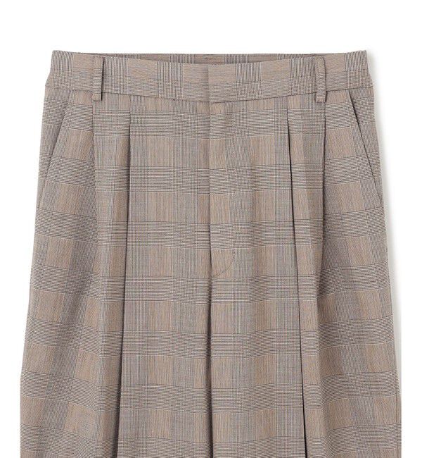 BEIGE,「【洗える】MER / グレンチェックパンツ」|その他|