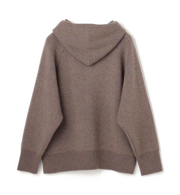 BEIGE,「【洗える】SEDONA / ウールカシミヤフーディーニット」|ニット・セーター|