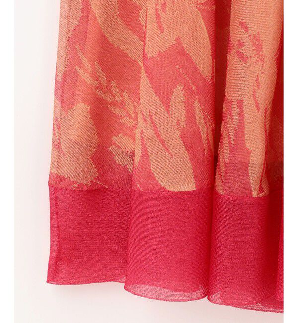  「シアーフラワーJQニットワンピース」|ワンピース|